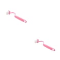thumbnail image 2 of Kearding Escobilla de baño Plástico Curvado Cepillos de limpieza para el hogar Accesorios Rosa 2Conjunto, 2 of 6