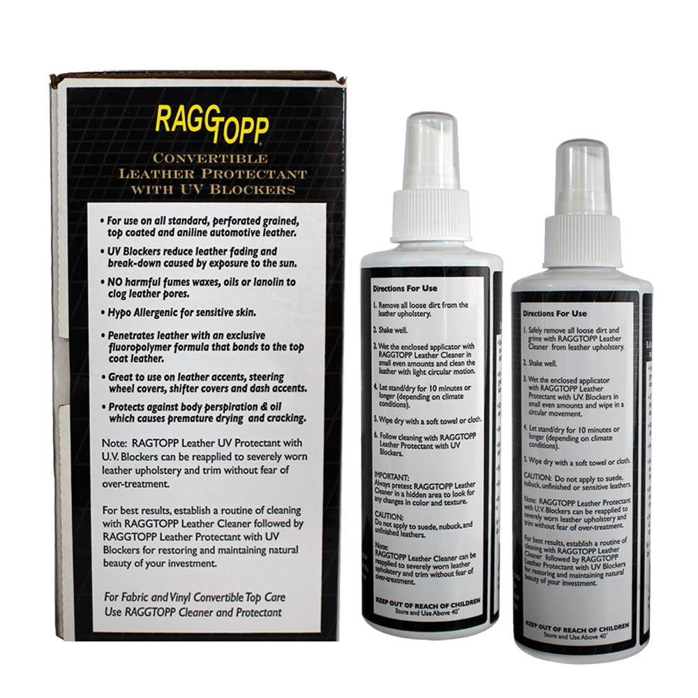 RAGGTOPP Leather Cleaner & Protectant Care Kit