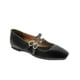 thumbnail image 1 of Flat Balerina Para Mujer Salamandra® Color Negro 22-26 negro 24.5, 1 of 6