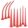 thumbnail image 1 of Caulking Nozzle Plastic Caulk Nozzle Applicator Caulking Extension Tool Curved Caulking Nozzle Long, 1 of 5