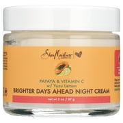 SheaMoisture Brighter Days Ahead Night Cream Papaya and Vitamin C, 2 oz