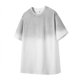 thumbnail image 4 of Tops para hombre, blusas y camisas de manga corta con cuello redondo para hombre, camisetas casuales holgadas a la moda con lavado vintage degradado, cuello redondo y manga corta, camisetas de poliést, 4 of 5