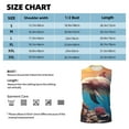 thumbnail image 4 of Bixox Men's Underwater Plant Dolphin Printed Shirt Sleeveless Fitness Tank Top-X-Large, 4 of 5