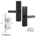 thumbnail image 2 of Wifi Smart Door Lock With Handle Fingerprint Door Lock Remote Control Smart Lock For Front Door Home Rental Office ,Easy to Use, 2 of 6