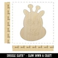 thumbnail image 2 of Cute Giraffe Face Wood Shape Unfinished Piece Cutout Craft DIY Projects - 6.25 Inch Size - 1/8 Inch Thick, 2 of 7