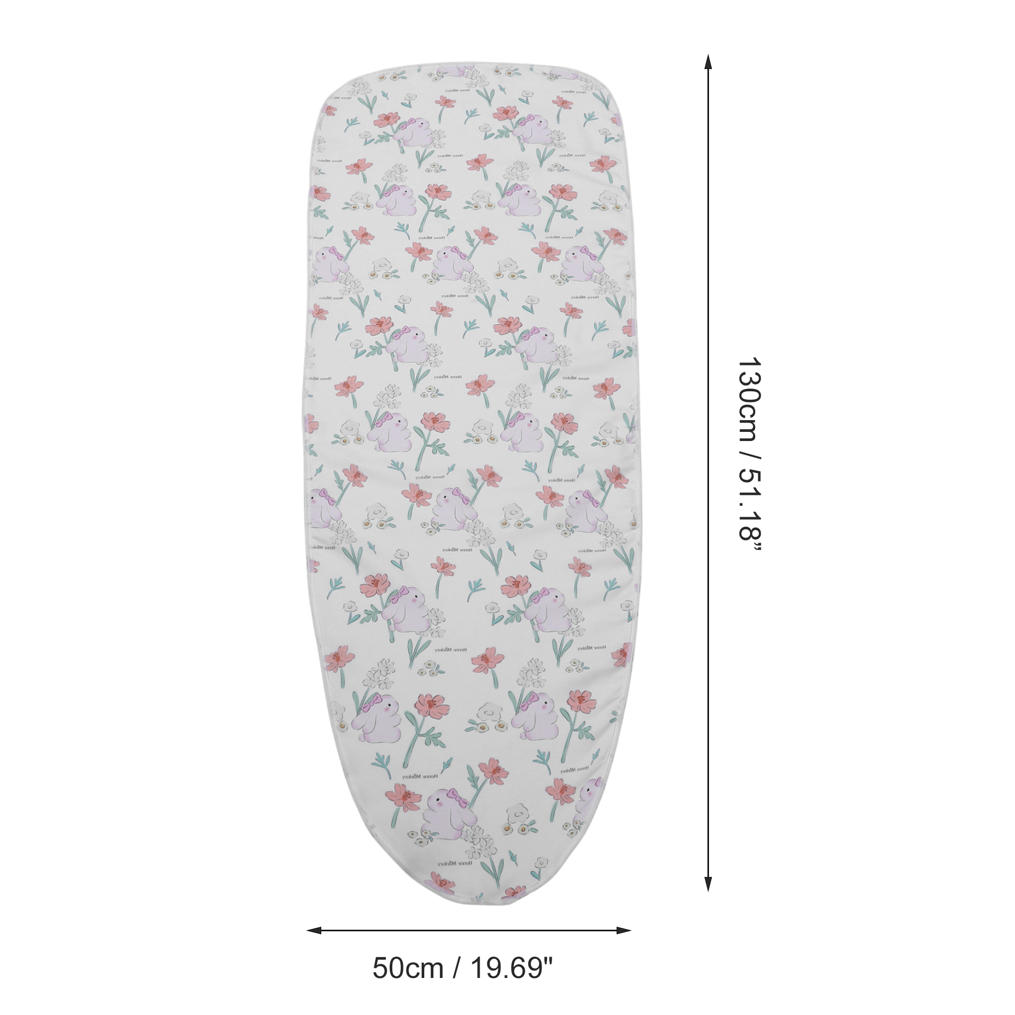 Unique Bargains Print Ironing Board Cover Standard Size 1 Pc Colorful