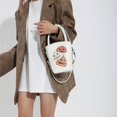 thumbnail image 1 of Bolso de hombro de calabaza de PU para mujer, bolso cruzado, bolso de calabaza (blanco), 1 of 8