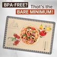 thumbnail image 2 of Silicone Macaron Baking Mat with 10 Easy Recipes, Non Stick Silicone Pastry Mat, Kneading Dough Rolling Mat Silicone Mats for Baking Cookie, bread, Pizza, Extra Thick Oven Mat & Dishwasher Safe, 2 of 6