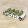 thumbnail image 6 of 12PCS Simulation Bush Trees Scenery Architecture Trees Model DIY Model Railroad Scenery with Model Bases, 6 of 7