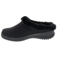 thumbnail image 4 of Drew Comfy Women Clog Shoe In Black Sweater Fabric, 4 of 5