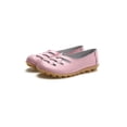 thumbnail image 3 of Gomelly Womens Casual Shoes Comfort Loafers Slip On Flats Breathable Boat Shoe Work Walking Pink 5, 3 of 4