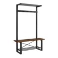 thumbnail image 1 of WE Furniture AZT72URBDW Hall Tree, 72", Dark Walnut, 1 of 7