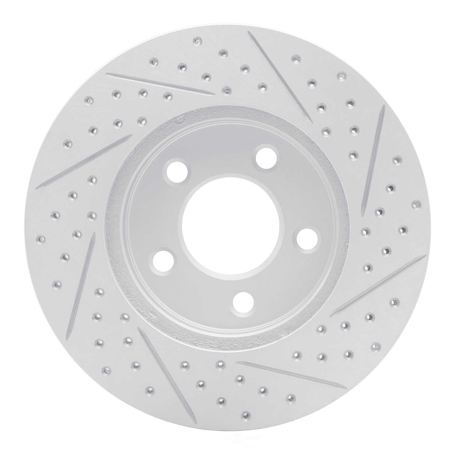 Dynamic Friction Company 830-54056L DFC Geoperformance Rotor - Drilled and Slotted