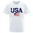 thumbnail image 3 of Camisetas con estampado de bandera de EE. UU. Vintage para hombre, camisetas de calle de hip hop, camisetas casuales de verano de algodón, camisetas transpirables de talla grande, 3 of 4