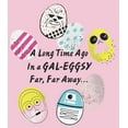 thumbnail image 2 of Girl's Star Wars Easter In a Gal-eggsy Far, Far Away  Graphic Tee Light Pink Large, 2 of 4