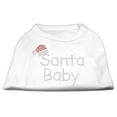 thumbnail image 3 of Christmas Pet Dog  Cat Shirt Rhinestone, "Santa Baby", 3 of 11
