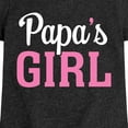 thumbnail image 3 of Instant Message - Papas Girl - Toddler & Youth Girls Short Sleeve Graphic T-Shirt, 3 of 6