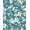 Floral Blue, variant on Wall Wear Peel and Stick Vinyl Wallpaper Roll 17.5" x 216" Impossible 2 Forget Removable Self Adhesive Wall Covering with Bubble Release Technology