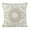 Ivory, variant on Saro Lifestyle Embroidered Floral Design Beaded Cotton Poly Filled Throw Pillow