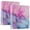 Pink Purple Blue Marble, variant on Haosy Hardcover 3 Ring Binder 1.5 Inch Ring Decorative Binder Organizer for Home School Office, Pink Purple Blue Marble