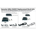 Grill Daddy Steam Replacement Brush for GD19162BB Pro Black & Silver