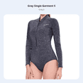 thumbnail image 3 of Abbraccia Traje de buceo dividido para mujer, neopreno térmico, calcetas largas, snorkel y surf, 3 of 6