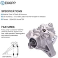 thumbnail image 5 of ECCPP 21-5415 Power Steering Pump Fit for 2004-2005 for Acura TSX 2.4L l4 GAS DOHC, 5 of 6