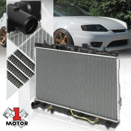 02 Dodge Neon Radiator - Aluminum Radiator OE Replacement for 01-06 Elantra/03-08 Tiburon 2.0L 2.7L AT 02 03 04 05 06 07