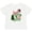 AA-White, variant on Inktastic Santa is Promoting Me to Big Sister Green Plaid Tree Girls Baby T-Shirt