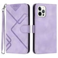 thumbnail image 2 of Compatible with iPhone 16 Pro Max Vintage Wallet Case, with Wrist Strap PU Leather Flip Card Slots Holder Kickstand Magnetic Closure Phone Case Cover for iPhone 16 Pro Max for Women Men, Purple, 2 of 10