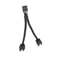 thumbnail image 3 of 2Pcs Computer Motherboard USB Extension Cable 9 Pin 1 Female to 2 Male Y Splitter Audio HD Extensio, 3 of 5