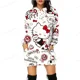 thumbnail image 5 of Sudadera con capucha de gran tamaño con estampado de otoño 2023, sudaderas con capucha casuales para mujer, sudadera HELLO KITTY, sudadera holgada informal de marca urbana, 5 of 5