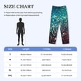 thumbnail image 4 of Sikiie Colorful Rainbow Glitter Pajama Pants Men, PJ Bottoms, Sleep & Lounge Pants-Large, 4 of 6