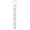 White, variant on Under $5 Space Saving Hangers Plastic Organizers with 5 Vertical Hooks Closet Organizers And Storage for Clothes, College Dorm Room Essentials, White