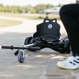 GOTRAX Hoverboard Go Kart Buggy Attachment, Compatible With Most Hoverboards for 6.5” - 10” Tires, Black