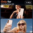 thumbnail image 6 of CASEFIV for Samsung Galaxy S26 Camera Lens Protector Tempered Glass Camera Cover,9H Hardness Aluminum Metal Lens Film,Anti-Scratch Strong Stickiness Case Friendly,1 Pack Orange, 6 of 7