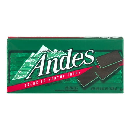 Andes Candy Creme De Menthe Thins, 4.67 oz