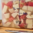 thumbnail image 4 of TrueCraftware 18 Qt. Polypropylene Square Food Storage Container White - Space Saving Food Storage Container Meal Prep Pantry Storage Container Reusable for Kitchen Organization Dishwasher Safe, 4 of 5