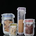 thumbnail image 4 of Coofit 10 Pcs Sacs Refermables Sacs Poly Créatifs Anti-Odeur Sacs Refermables pour Aliments, 4 of 10