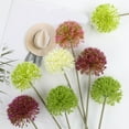 thumbnail image 6 of Ongmies Artificial Dandelion Bouquet, 5-Color Artificial Dandelion & Chrysanthemum Bouquet – Decorative Faux Flowers for Indoor Home Decor, Weddings & Event Displays, 6 of 9