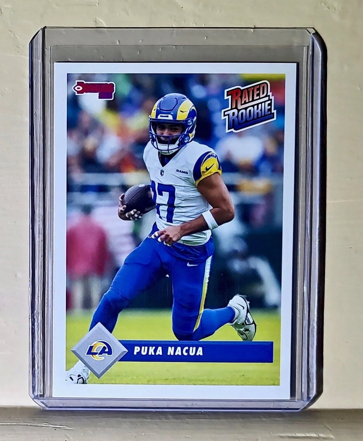 2023 Panini NFL Prizm Football Hanger Box (Purple & Gold Wave