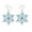 Blue, variant on GHSOHS Exquisite Snowflake Earrings for Women Blue Rhinestone Zircon Drop Dangle Earrings Ear Hook Party Jewelry Gift