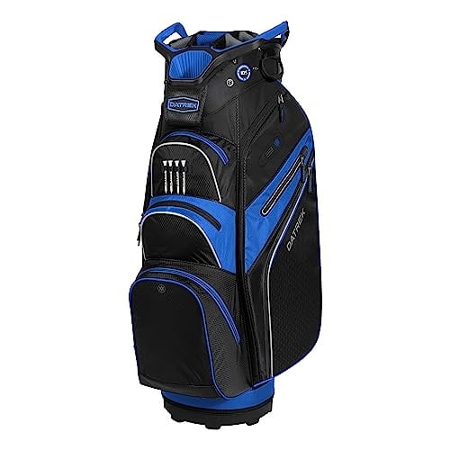 Datrek Go Lite Hybrid ZP Black Royal Charcoal Stand Golf Bag
