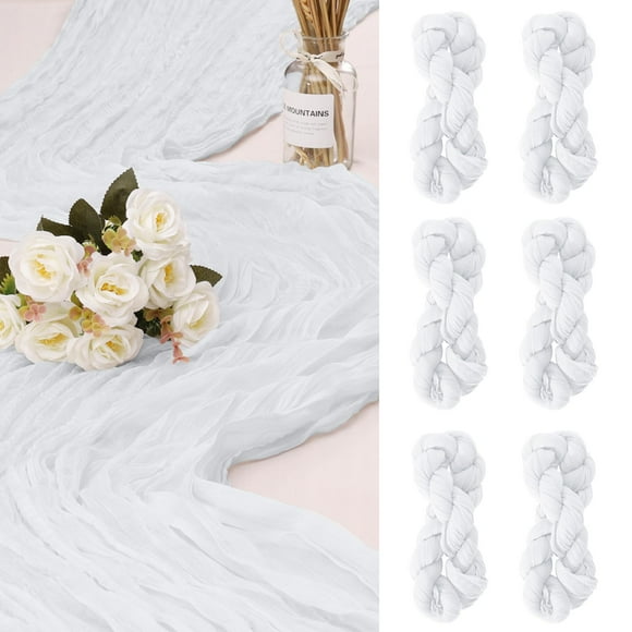 Table Runner KeepShowing, estopilla de 3 m, para bodas navideñas