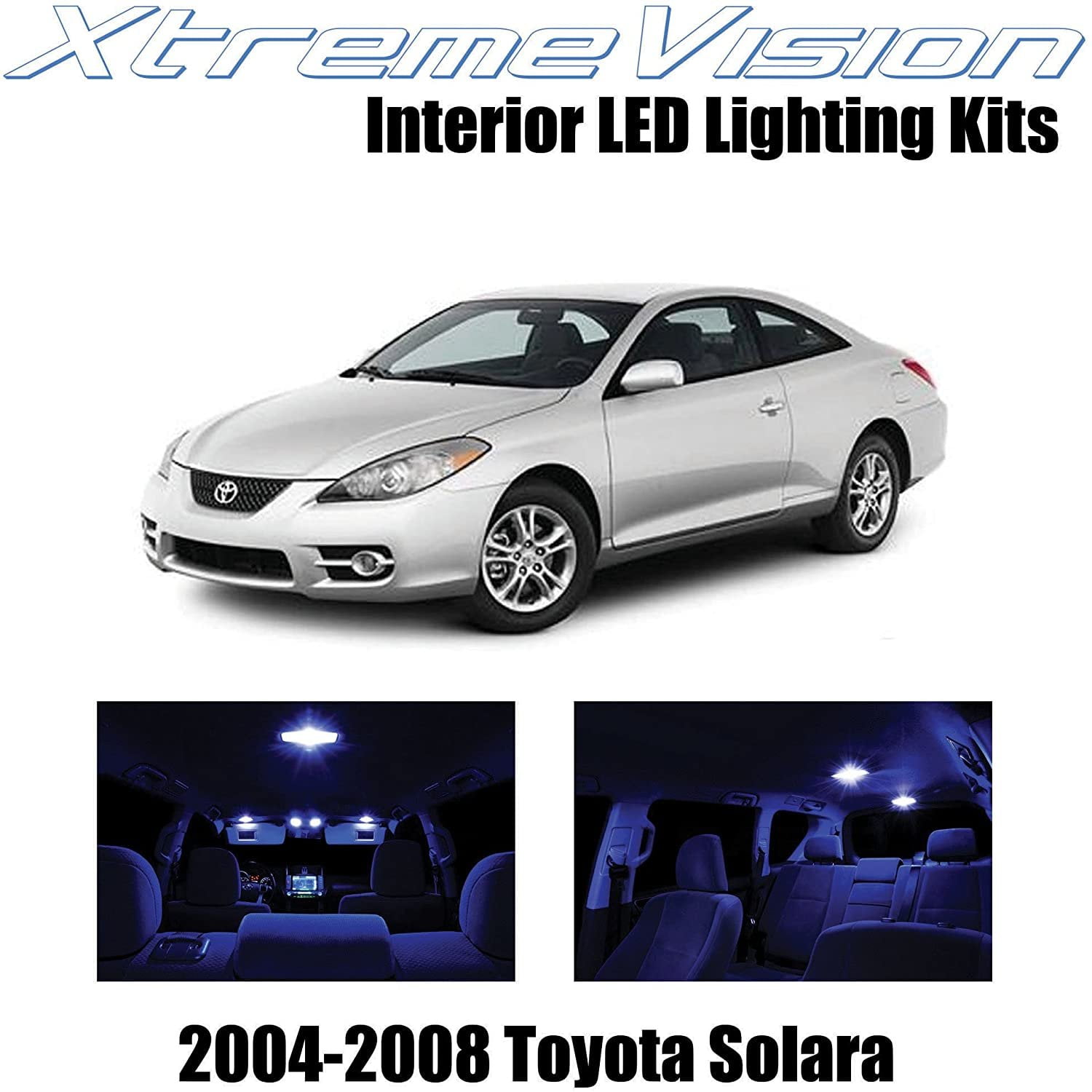 XtremeVision Cool White Interior LED Kit For Mercedes CLA (2014-2017) - 13 Piece Bulb Set + Tools, Brighter Than OEM
