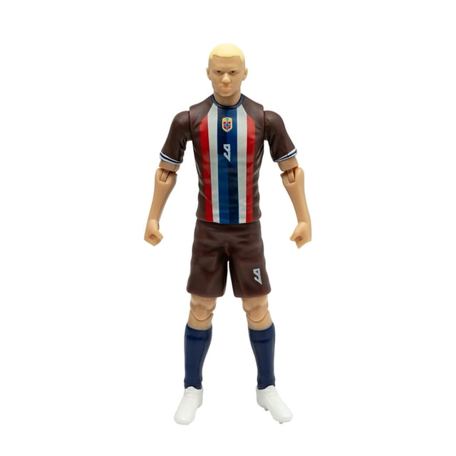 Norway - Erling Haaland SOCKERS Figurine Articulée (8 Pouces)