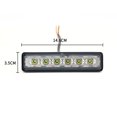 thumbnail image 3 of AIHOME hors Route Automobile LED Light Bar Feux de Travail de Conduite Simple Rangée LED Lumière pour les Camions Voitures ATV, 3 of 4