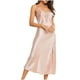 thumbnail image 2 of Camisón corto de seda helada para mujer, lencería, ropa interior, bata, vestido de dormir, 2 of 7