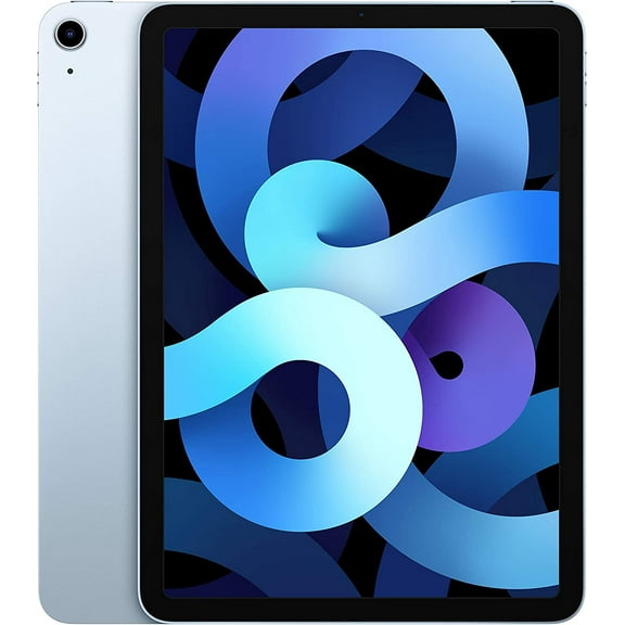 Restored 2020 Apple iPad air Wi Fi 256 GB Sky Blue (4th Generation) (Refurbished)