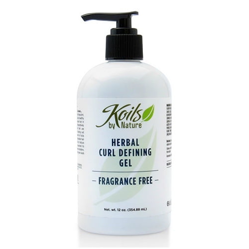 Koils By Nature Herbal Curl Defining Fragrance Free Gel, 12 Oz